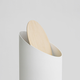 Illustration for article titled This Elegant Trash Bin Swings Open Without Screws, Gears, or Wires